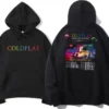 2023 British Pop Band 100 Cotton Hoodie Coldplays Black Fashionable Casual High Quality Printed Comfortable Fit 1 - Coldplay Merch