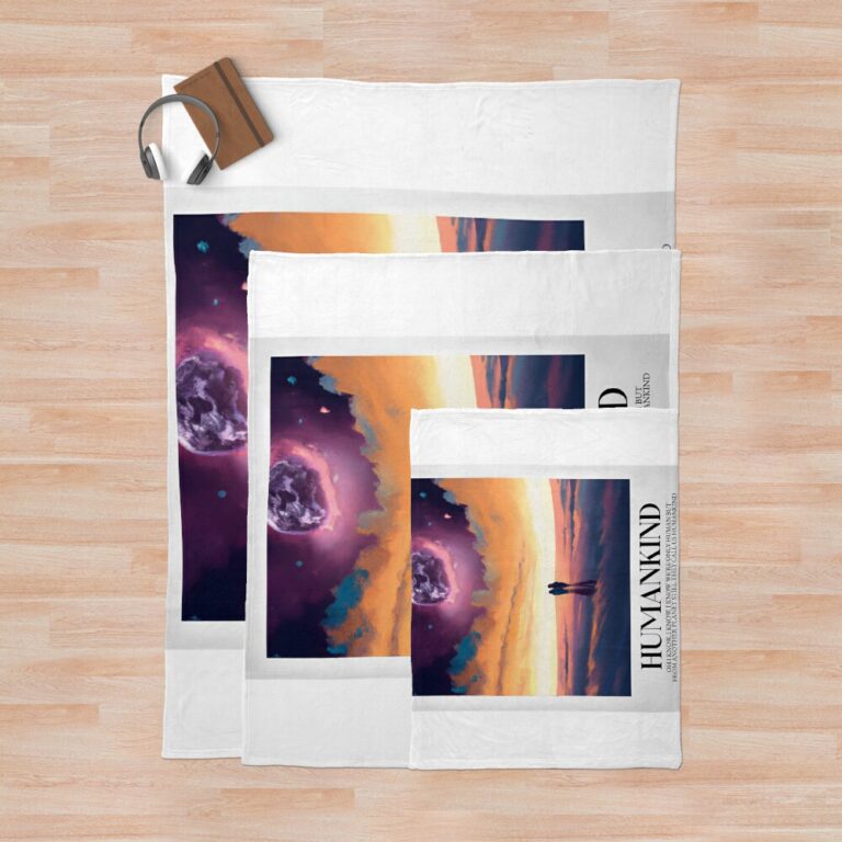 Coldplay Humankind Throw Blanket | Coldplay Merch