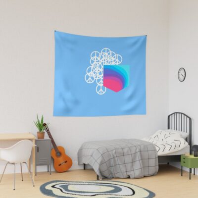 Coldplay Peace Pocket Tapestry