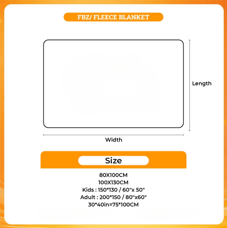 3D Fleece Blanket - Coldplay Merch